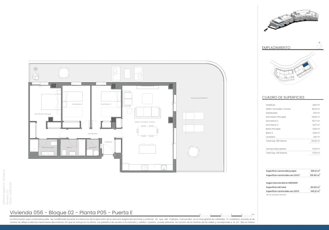 3 camera da letto Attico in vendita in Estepona con piscina garage - 459.000 € (Rif: 9226493)