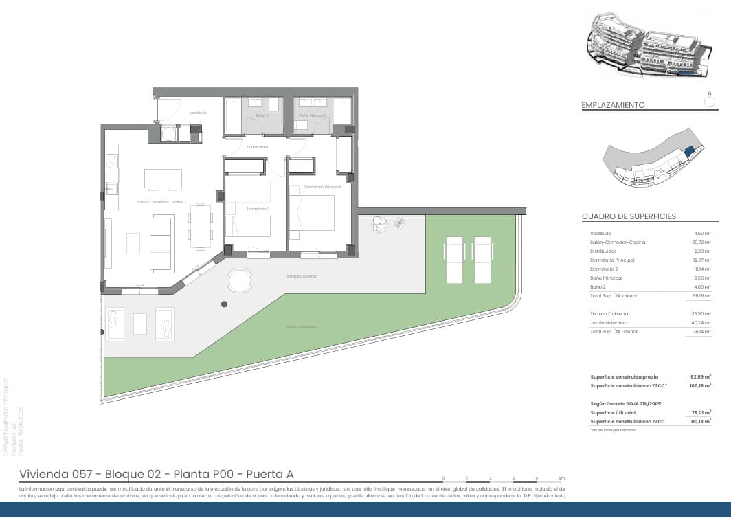 2 sovrum Lägenhet till salu i Estepona med pool garage - 365 000 € (Ref: 9226497)