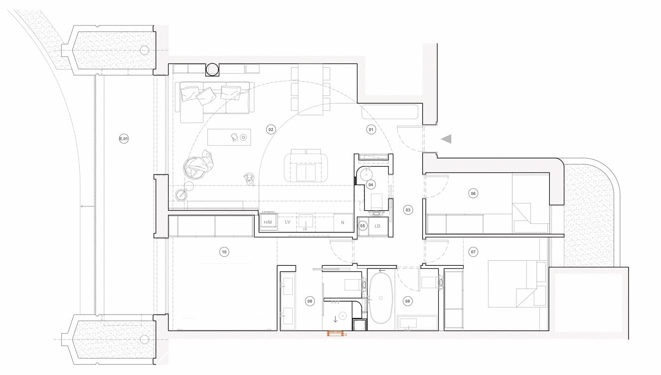 3 makuuhuone Huoneisto myytävänä paikassa Marbella - 1 280 000 € (Ref: 9226501)
