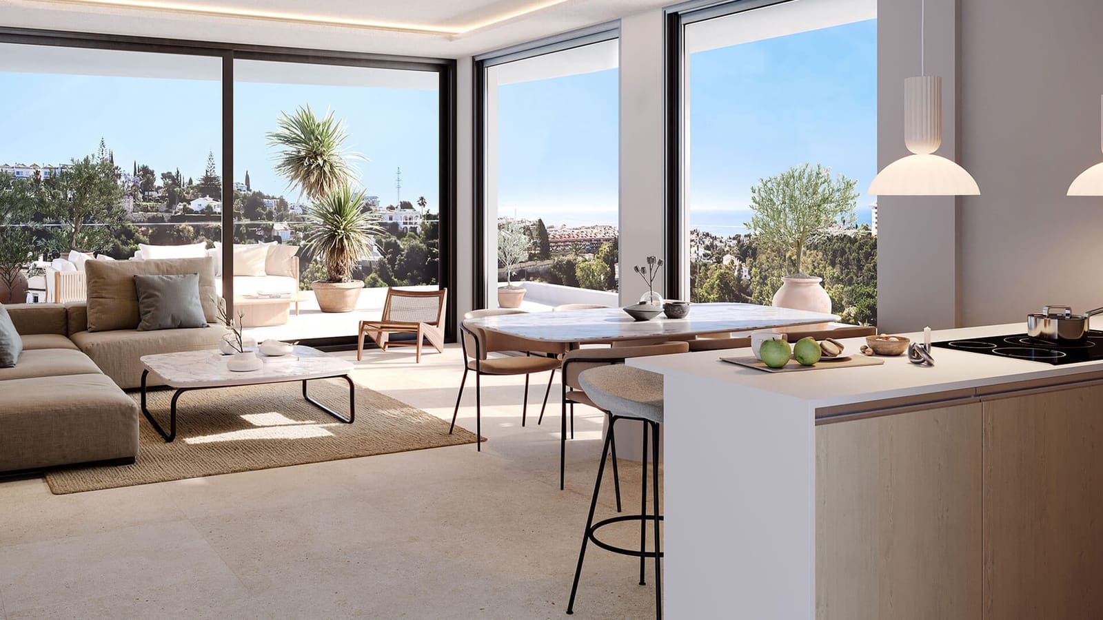 2 soverom Penthouse til salgs i Fuengirola med svømmebasseng garasje - € 565 000 (Ref: 9242889)