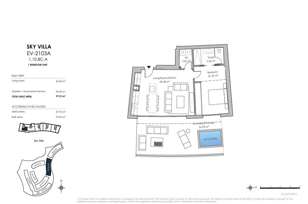 3 soverom Leilighet til salgs i Fuengirola med svømmebasseng garasje - € 689 000 (Ref: 9297226)