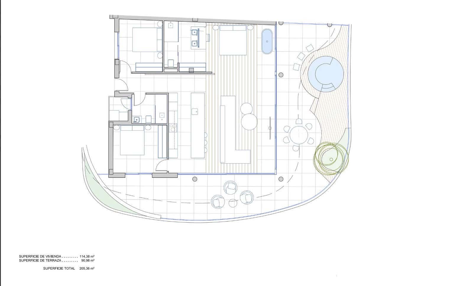 3 soveværelse Lejlighed til salg i Benalmadena med swimmingpool garage - € 949.000 (Ref: 9344468)