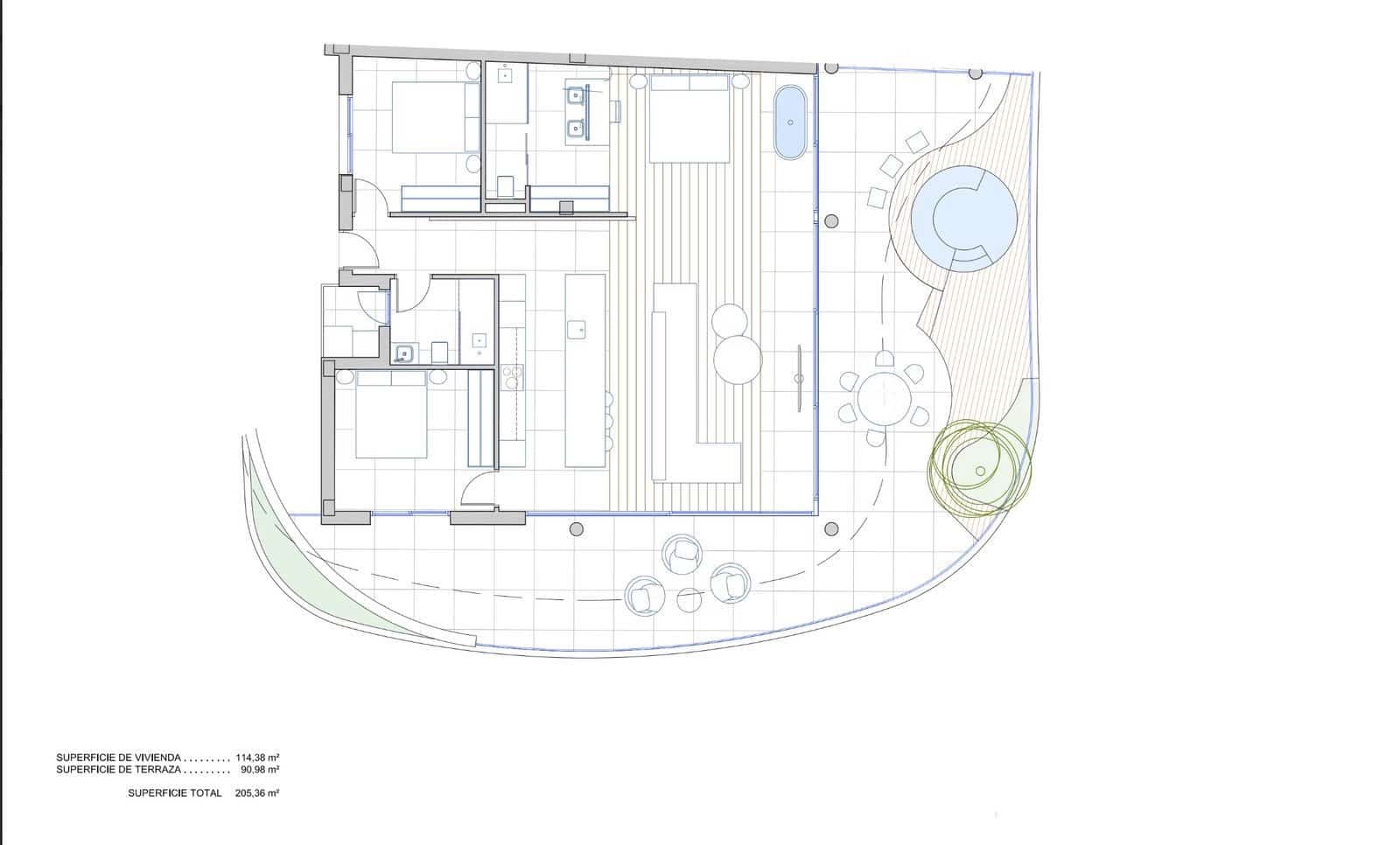 3 soveværelse Lejlighed til salg i Benalmadena med swimmingpool garage - € 949.000 (Ref: 9344468)
