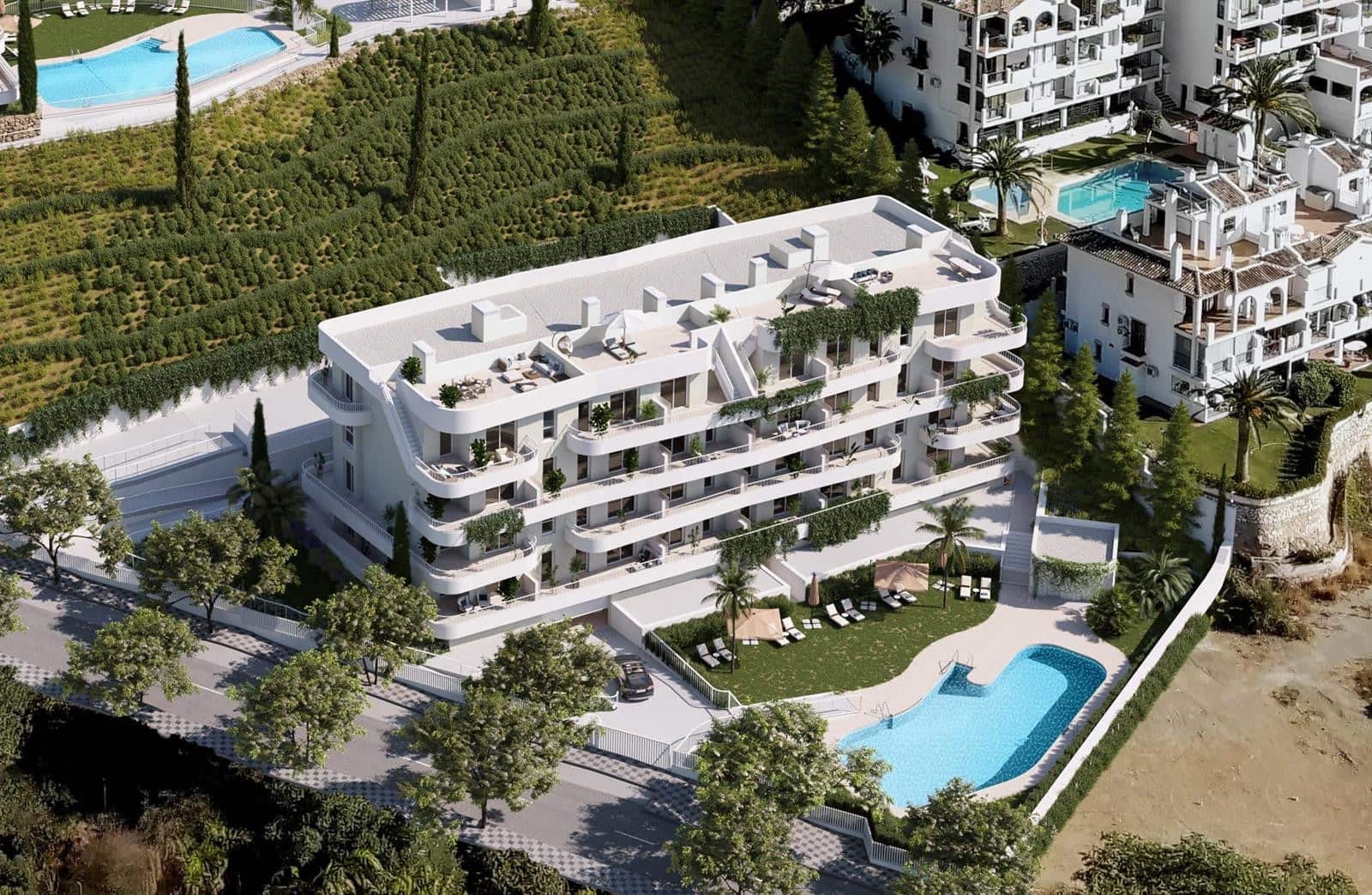 3 Zimmer Apartment zu verkaufen in Fuengirola mit Pool Garage - 469.950 € (Ref: 9398250)