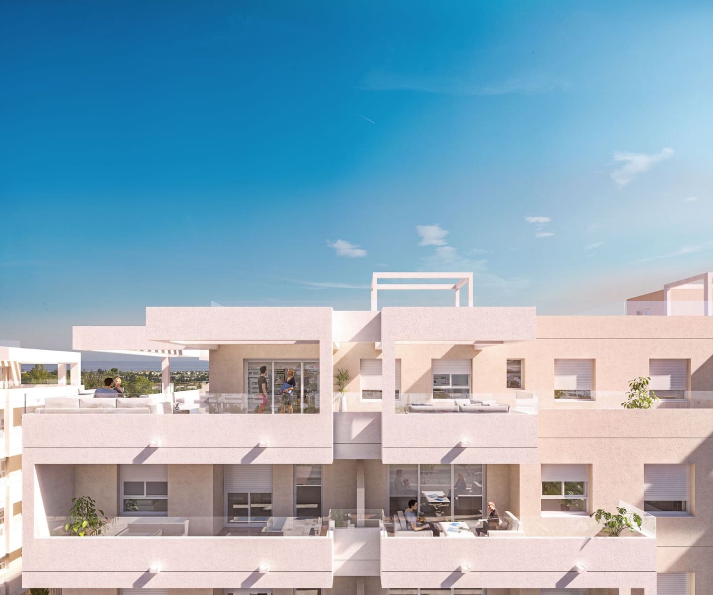 3 makuuhuone Huoneisto myytävänä paikassa Nueva Andalucia mukana uima-altaan 
autotalli - 435 000 € (Ref: 9403016)