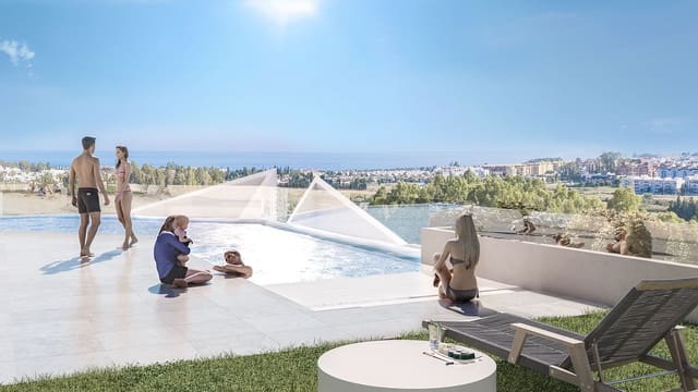 2 soveværelse Lejlighed til salg i Rodeo Alto - Guadaiza - La Campana, Marbella med swimmingpool garage - € 395.000 (Ref: 9403017)