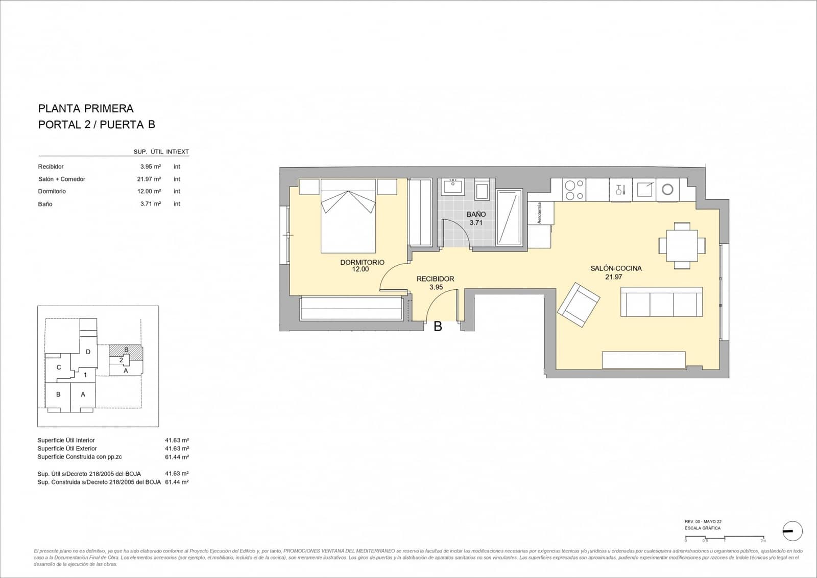 1 camera da letto Appartamento in vendita in Malaga citta con piscina garage - 350.000 € (Rif: 9508521)