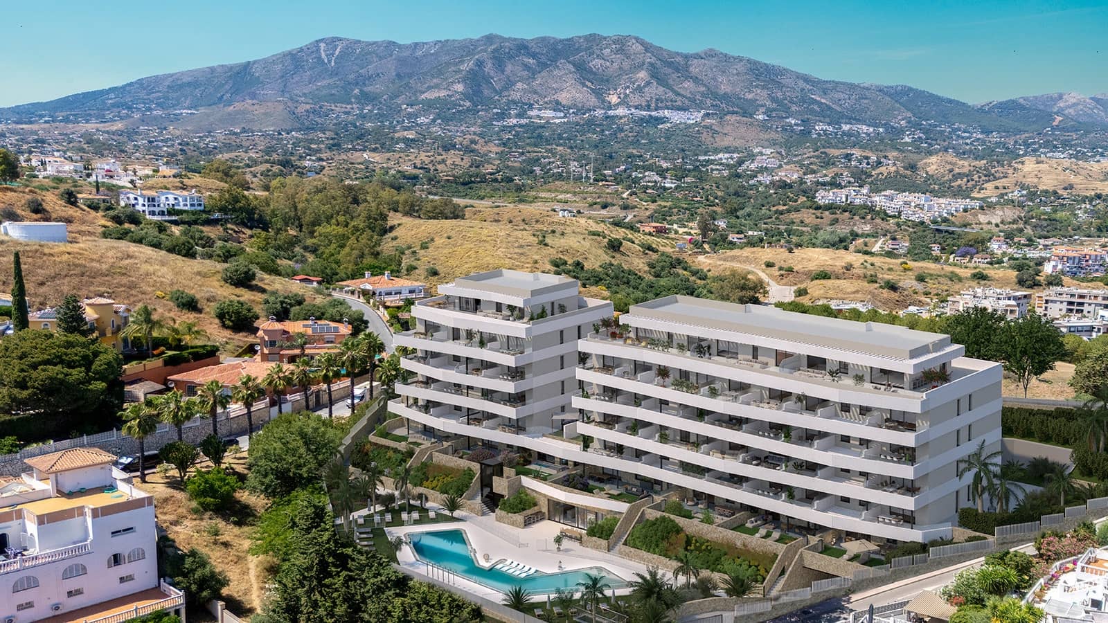 1 slaapkamer Appartement te koop in Mijas Costa met zwembad garage - € 250.000 (Ref: 9512057)