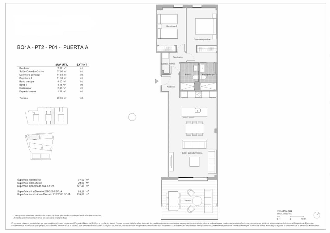 3 chambre Appartement à vendre à Estepona avec piscine garage - 308 000 € (Ref: 9512059)