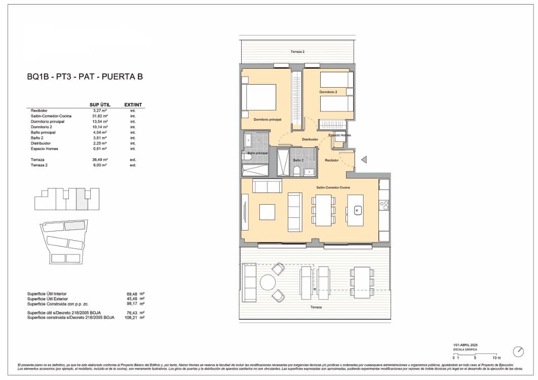 3 chambre Appartement à vendre à Estepona avec piscine garage - 308 000 € (Ref: 9512059)