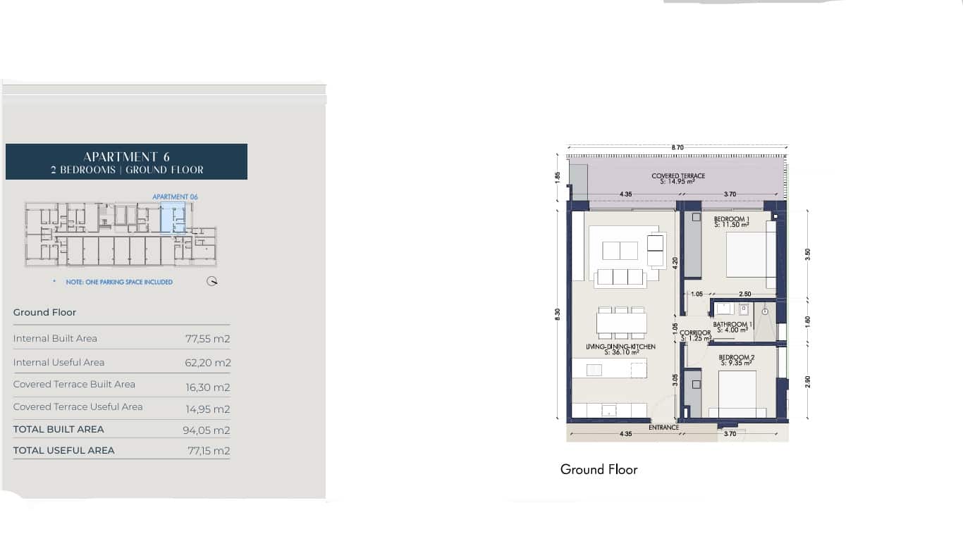 2 sovrum Lägenhet till salu i San Pedro de Alcantara med garage - 448 000 € (Ref: 9561414)
