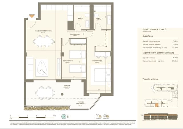 2 slaapkamer Penthouse te koop in San Pedro de Alcantara, Marbella met zwembad garage - € 777.000 (Ref: 9561417)
