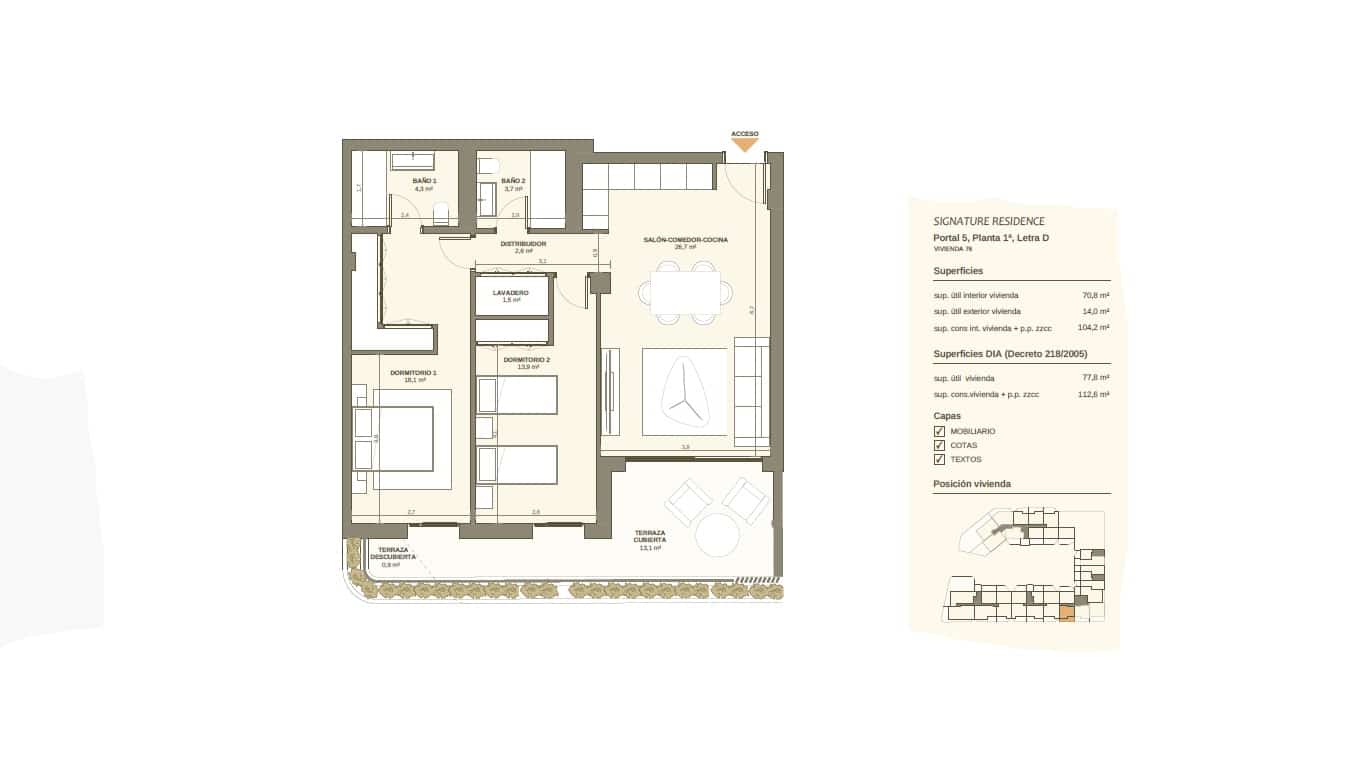 3 makuuhuone Huoneisto myytävänä paikassa San Pedro de Alcantara mukana uima-altaan 
autotalli - 603 900 € (Ref: 9561418)