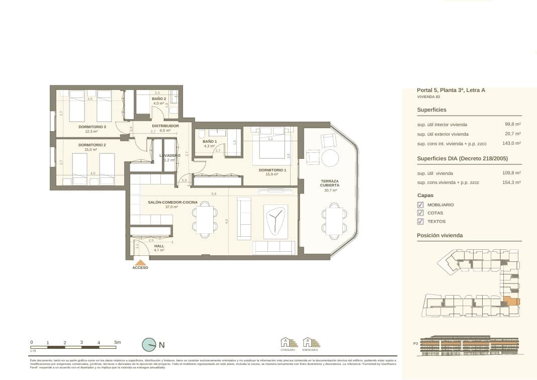 3 bedroom Apartment for sale in San Pedro de Alcantara with pool garage - € 762,600 (Ref: 9561418)