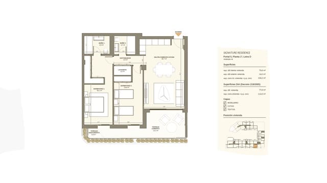 Apartamento de 2 habitaciones en San Pedro de Alcantara, Marbella en venta con piscina garaje - 507.800 € (Ref: 9561419)