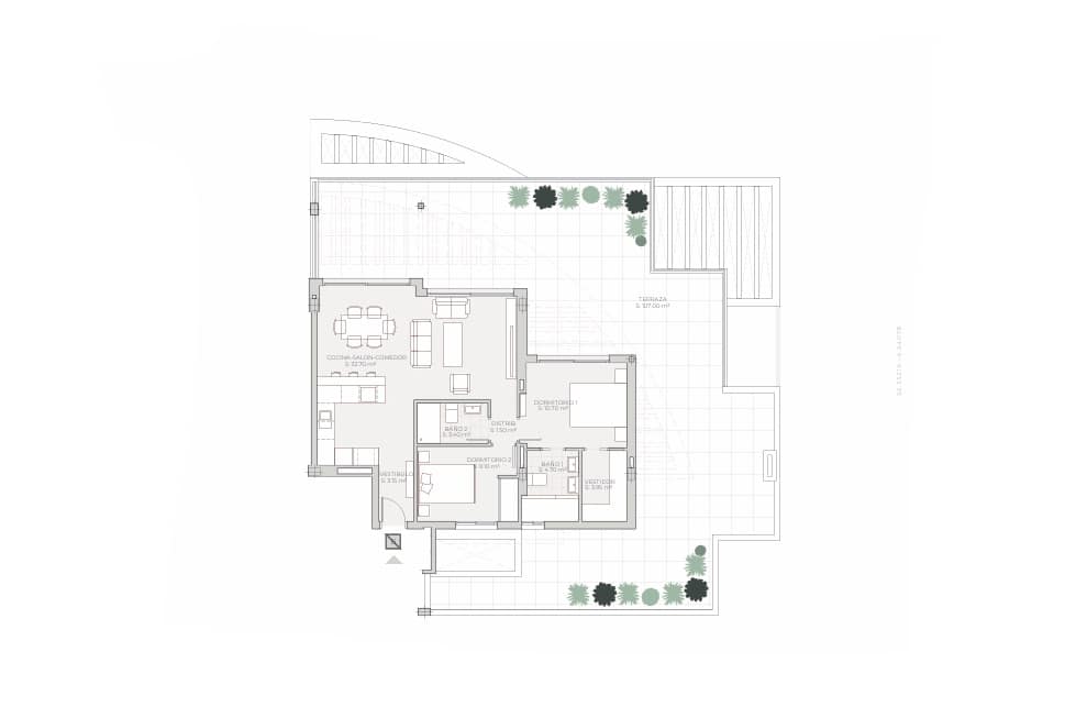 2 quarto Penthouse para venda em Mijas Costa com piscina garagem - 950 000 € (Ref: 9561421)