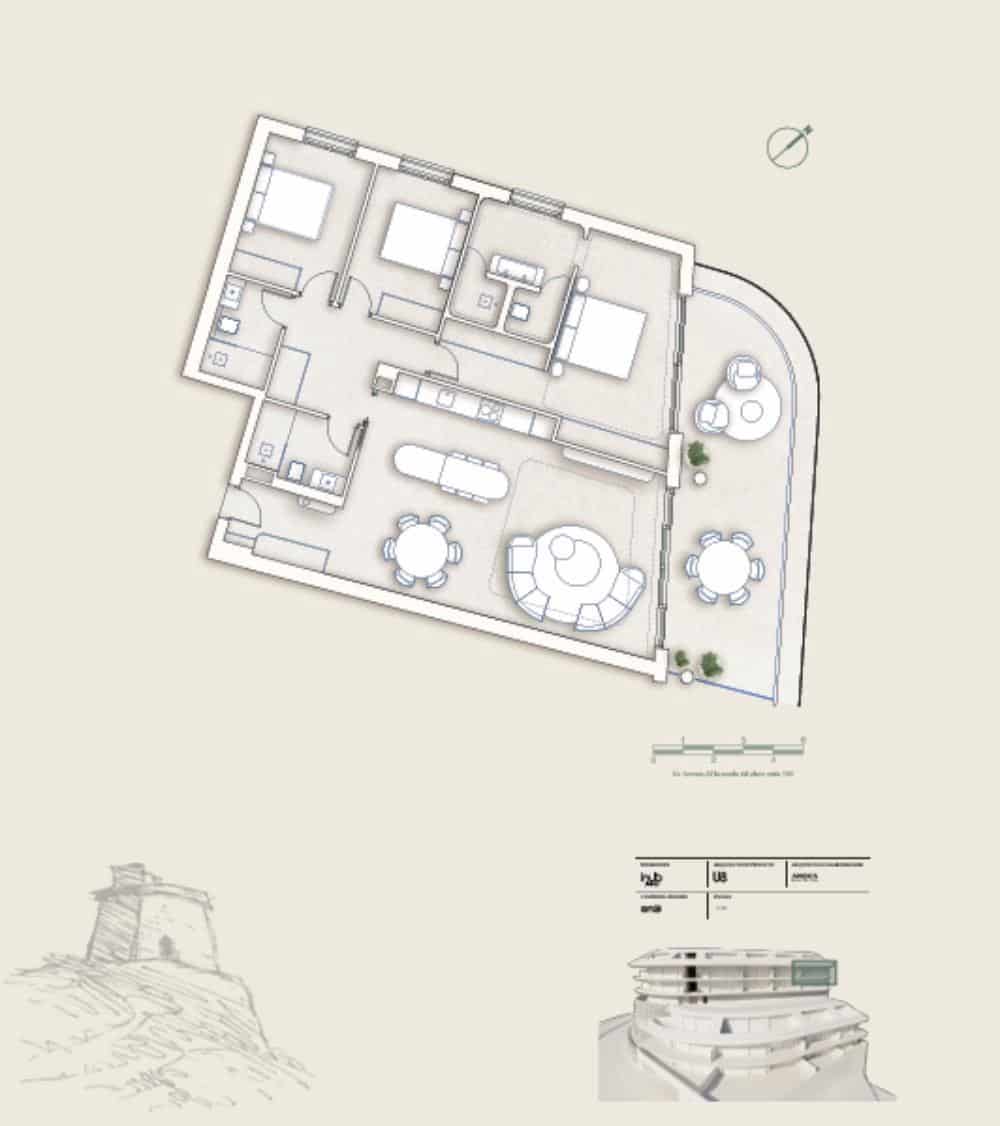 3 soverom Leilighet til salgs i Carvajal med svømmebasseng garasje - € 950 000 (Ref: 9561422)