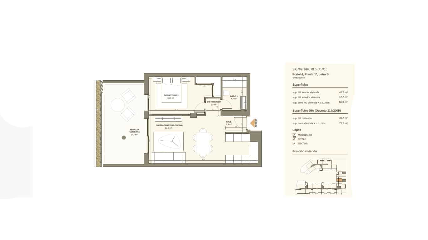1 soverom Leilighet til salgs i San Pedro de Alcantara med svømmebasseng garasje - € 408 050 (Ref: 9561424)