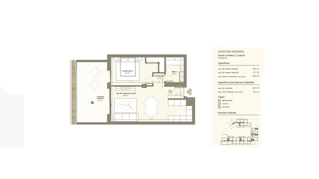 1 soveværelse Lejlighed til salg i San Pedro de Alcantara, Marbella med swimmingpool garage - € 408.050 (Ref: 9561424)