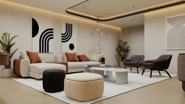 4 chambre Appartement à vendre à Golden Mile, Marbella avec piscine garage - 3 450 000 € (Ref: 9561428)