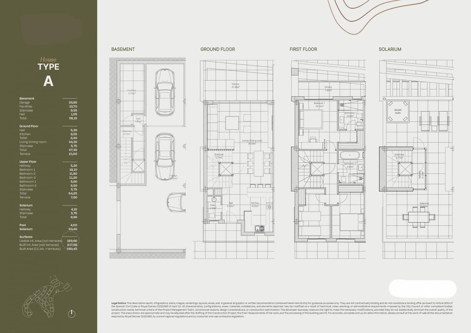 3 soverom Hus til salgs i Marbella med svømmebasseng garasje - € 850 000 (Ref: 9568227)