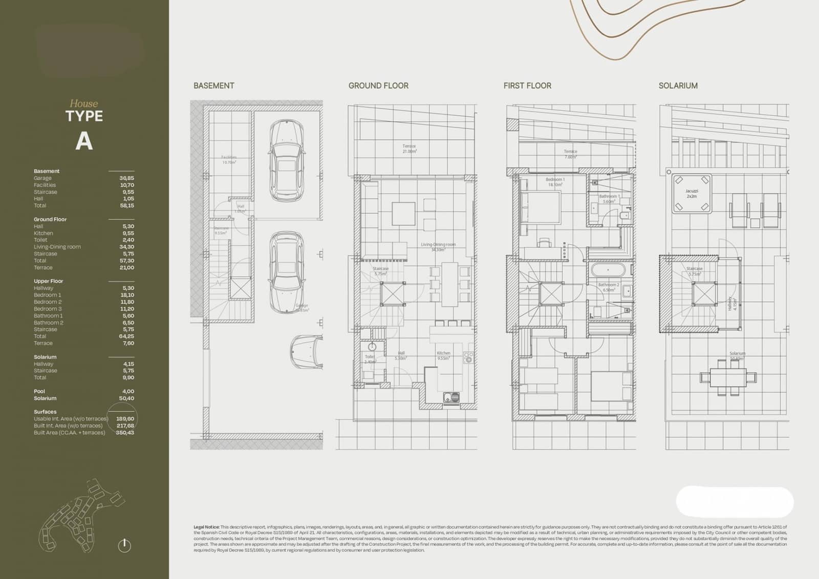 3 sypialnia Dom na sprzedaż w Marbella z basenem garażem - 850 000 € (Ref: 9568227)