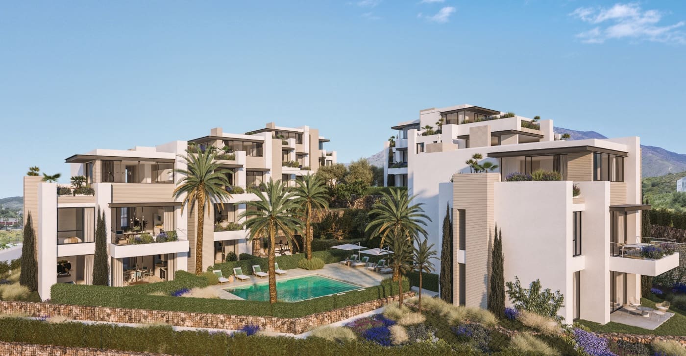 2 makuuhuone Huoneisto myytävänä paikassa Estepona mukana uima-altaan 
autotalli - 445 000 € (Ref: 9568228)