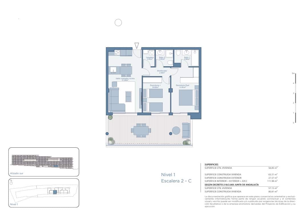 2 camera da letto Appartamento in vendita in Fuengirola con piscina garage - 357.000 € (Rif: 9582453)