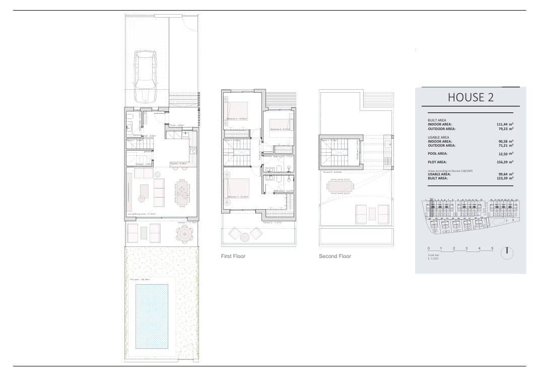 3 makuuhuone Omakotitalo myytävänä paikassa Estepona mukana uima-altaan 
autotalli - 785 000 € (Ref: 9582457)