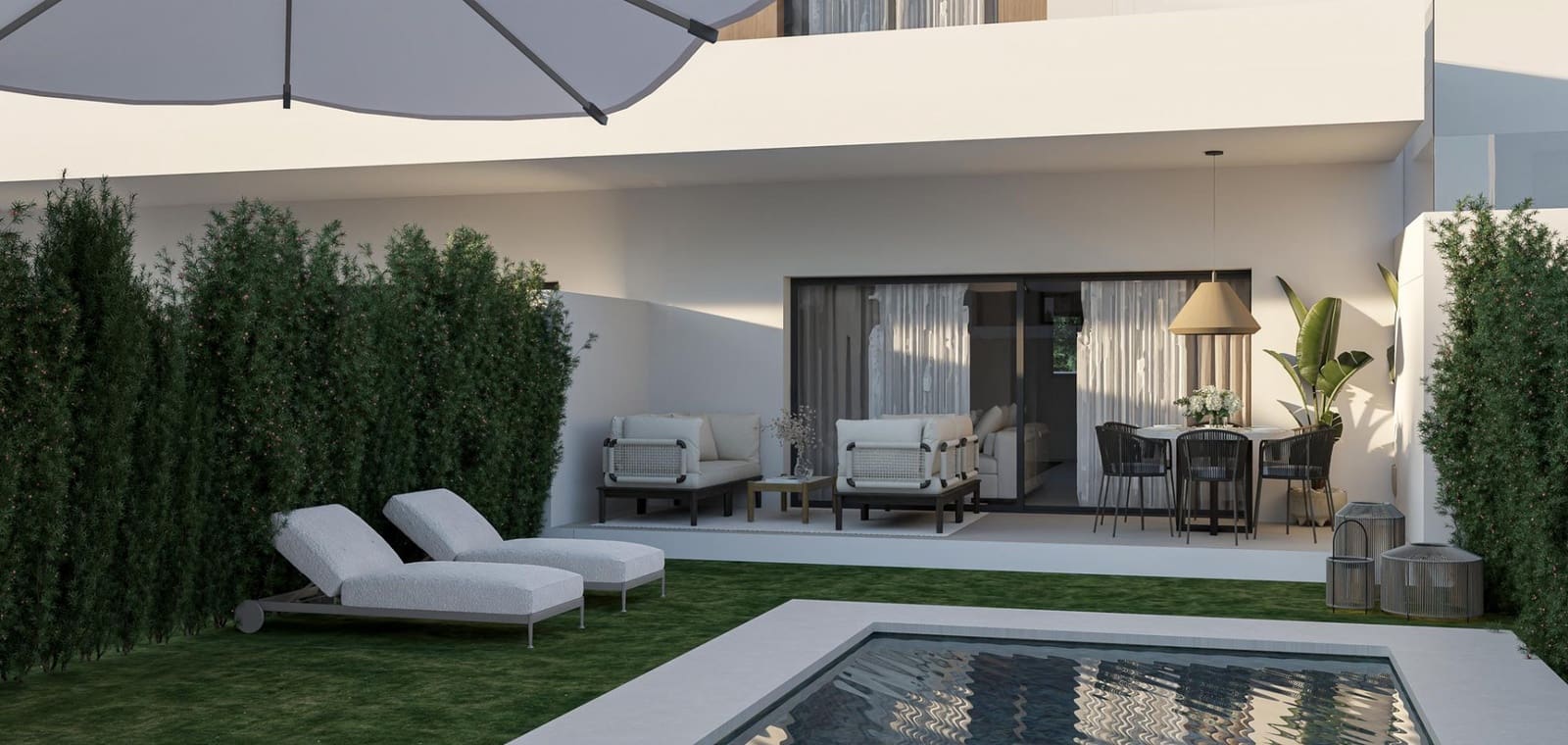 3 makuuhuone Omakotitalo myytävänä paikassa Estepona mukana uima-altaan 
autotalli - 785 000 € (Ref: 9582457)