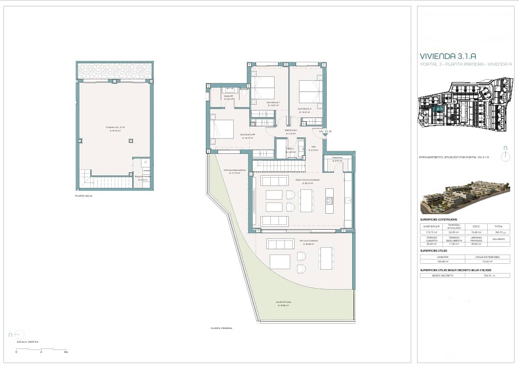 3 quarto Apartamento para venda em Estepona com piscina garagem - 839 000 € (Ref: 9673954)