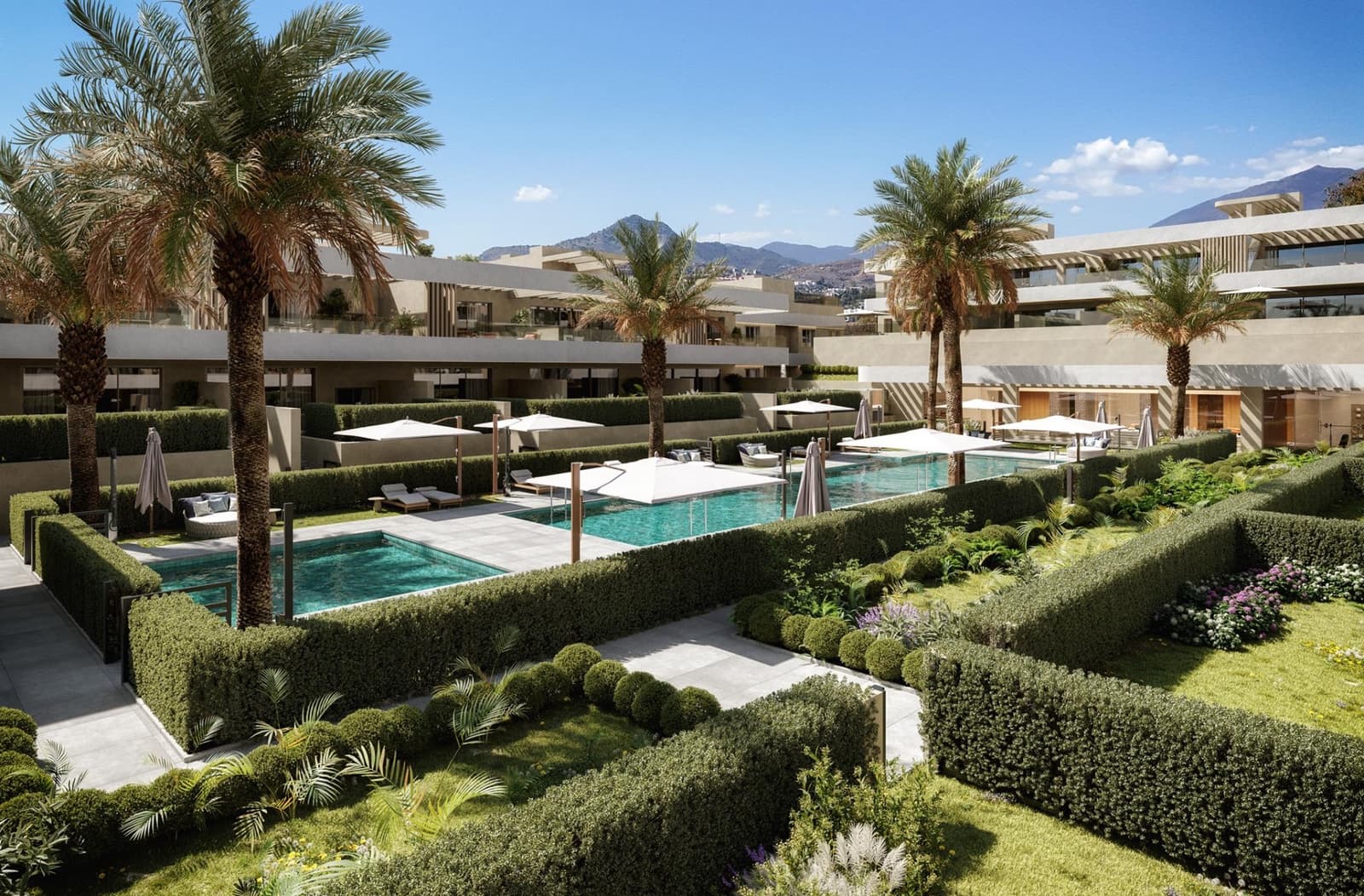 3 quarto Apartamento para venda em Estepona com piscina garagem - 839 000 € (Ref: 9673954)