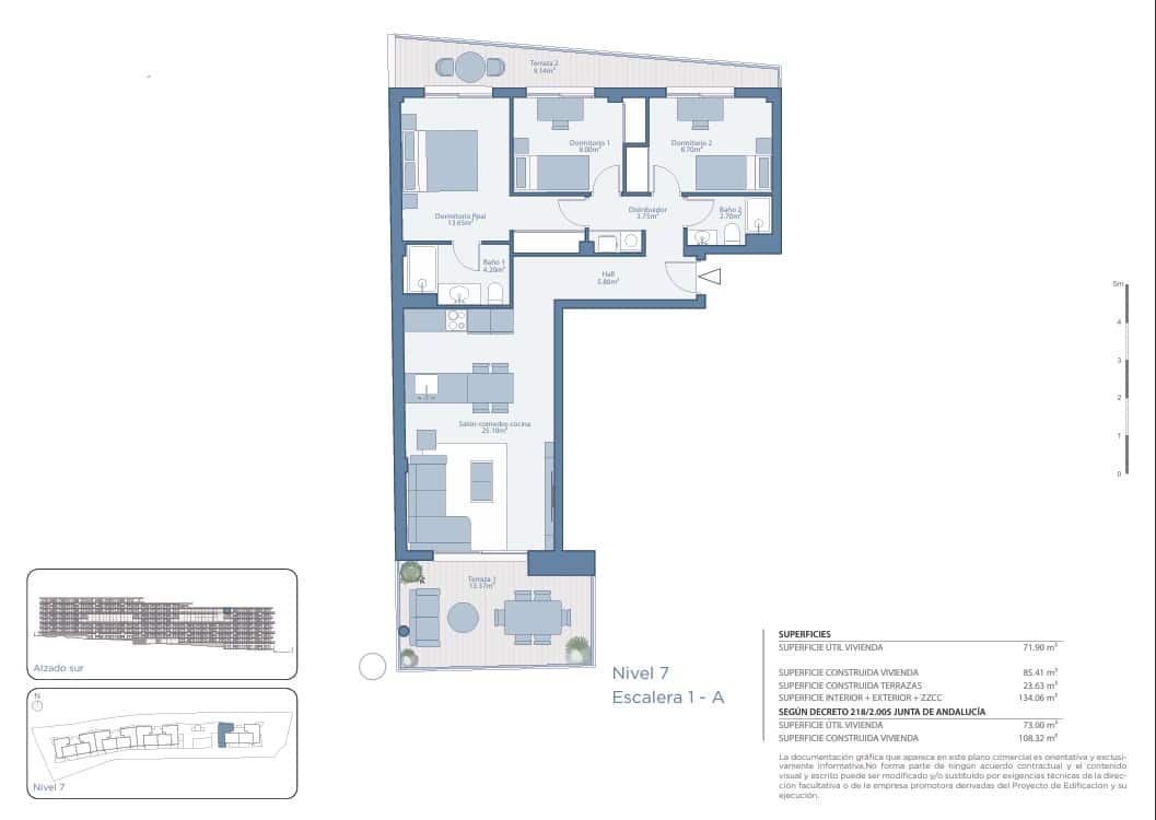 2 bedroom Apartment for sale in Fuengirola with pool garage - € 316,000 (Ref: 9677002)