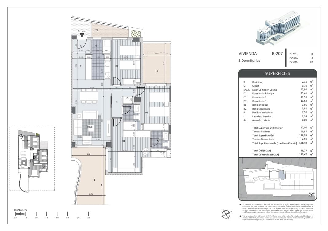 2 soveværelse Lejlighed til salg i Fuengirola med swimmingpool garage - € 520.000 (Ref: 9761848)