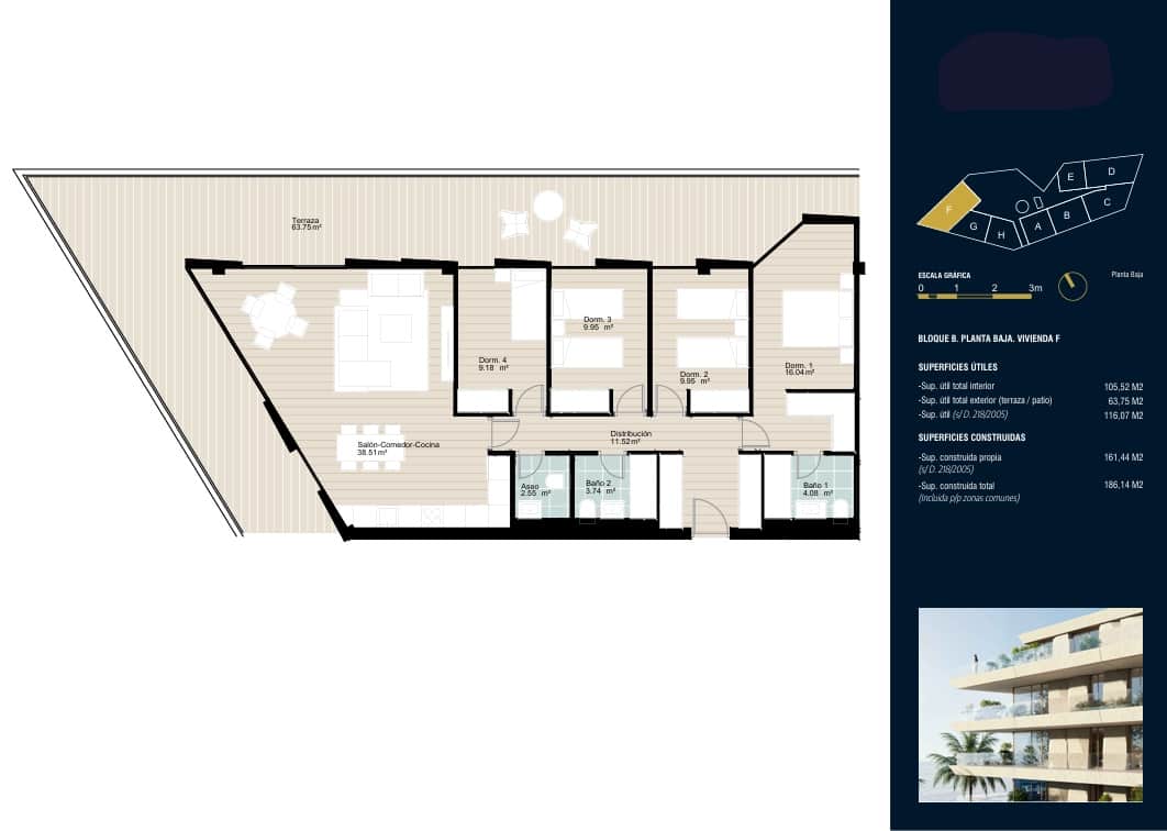 4 slaapkamer Appartement te koop in Manilva met zwembad garage - € 850.000 (Ref: 9761853)
