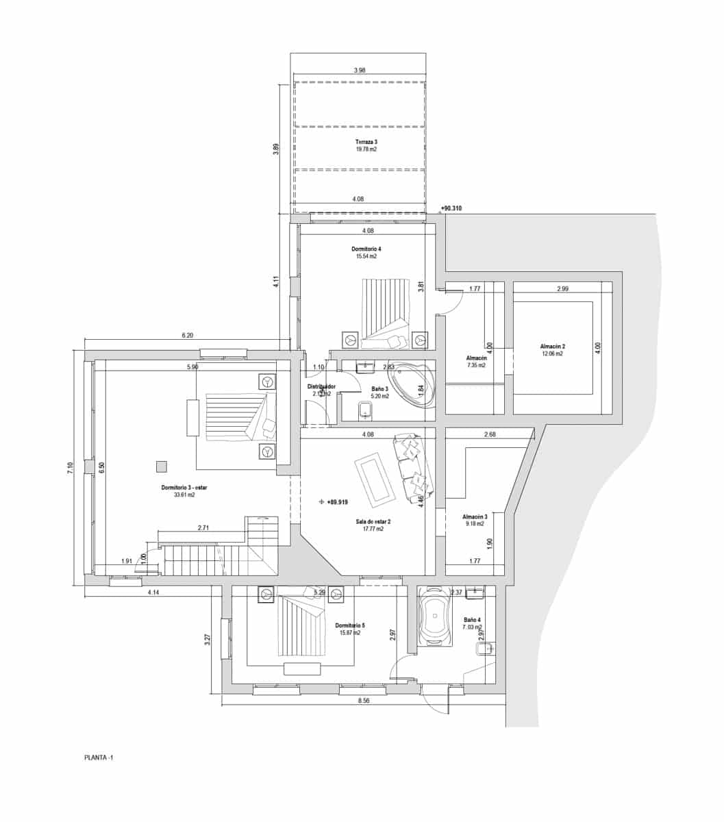 7 quarto Moradia para venda em Benahavis com piscina garagem - 1 750 000 € (Ref: 9777924)