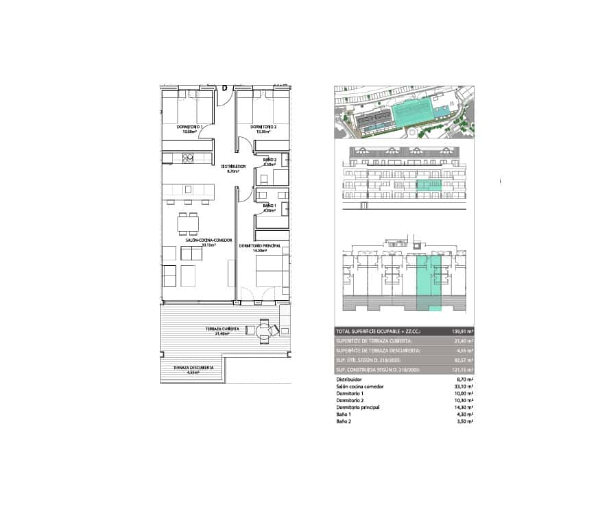 3 soveværelse Lejlighed til salg i Benalmadena med swimmingpool garage - € 682.000 (Ref: 9799071)