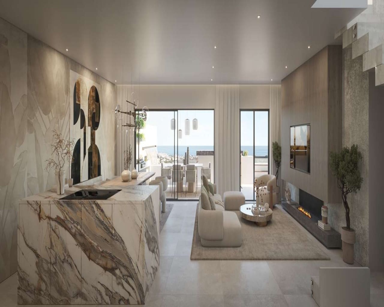 3 Zimmer Apartment zu verkaufen in Benalmadena mit Pool Garage - 682.000 € (Ref: 9799071)