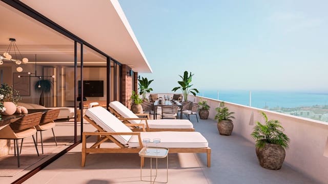 2 slaapkamer Penthouse te koop in Benalmádena met zwembad garage - € 1.037.000 (Ref: 9799072)