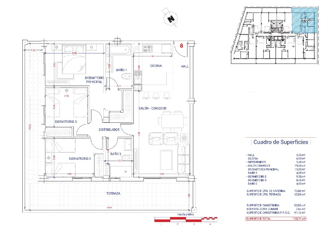 3 quarto Apartamento para venda em Fuengirola com piscina garagem - 442 980 € (Ref: 9799075)