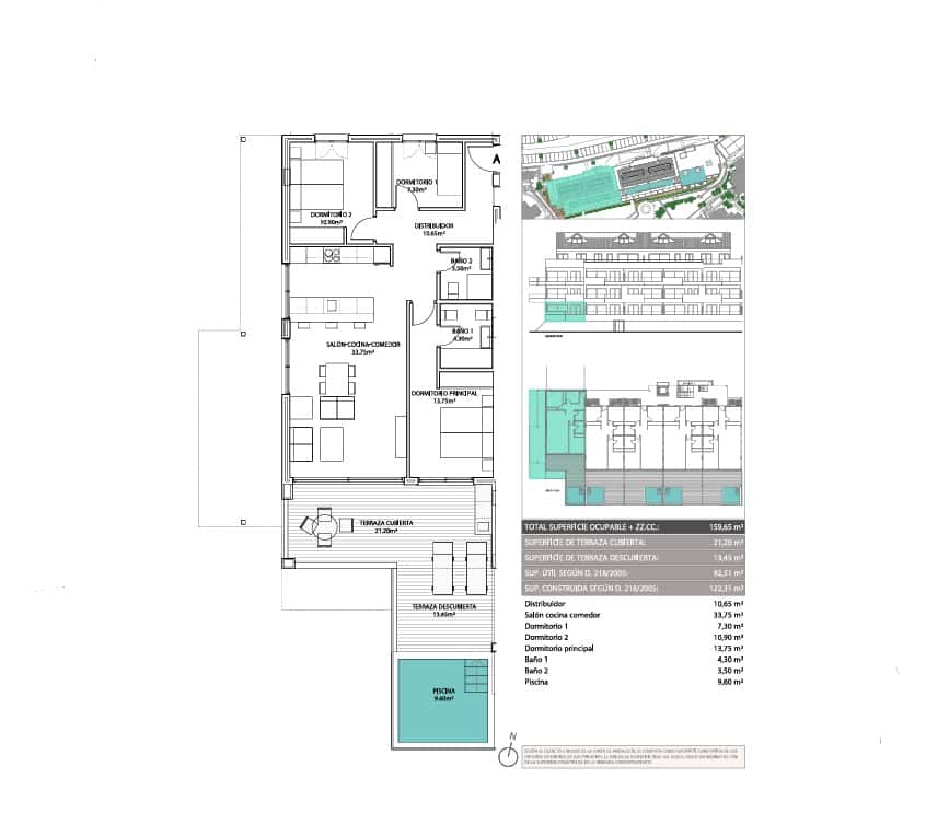3 Zimmer Apartment zu verkaufen in Benalmadena mit Pool Garage - 749.000 € (Ref: 9799076)
