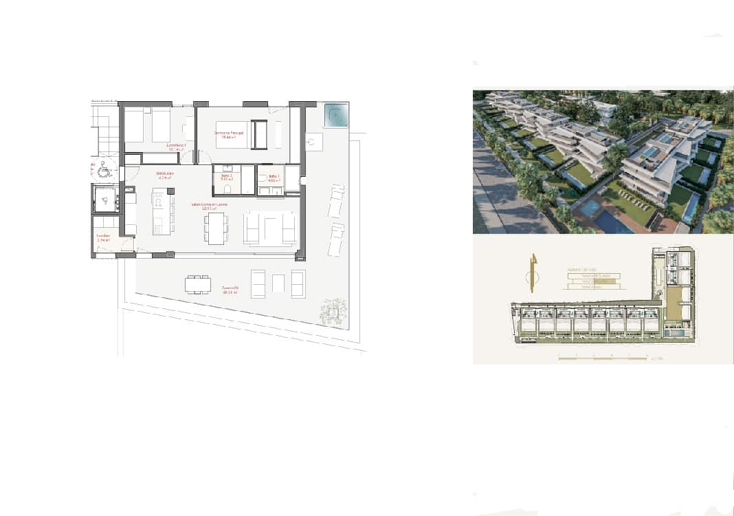 2 sovrum Lägenhet till salu i Estepona med pool garage - 549 000 € (Ref: 9799084)