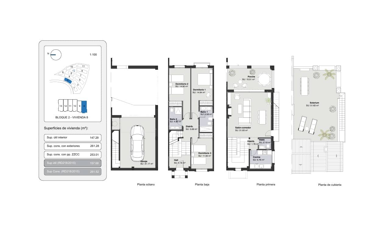 3 makuuhuone Omakotitalo myytävänä paikassa Estepona mukana uima-altaan 
autotalli - 556 225 € (Ref: 9815764)