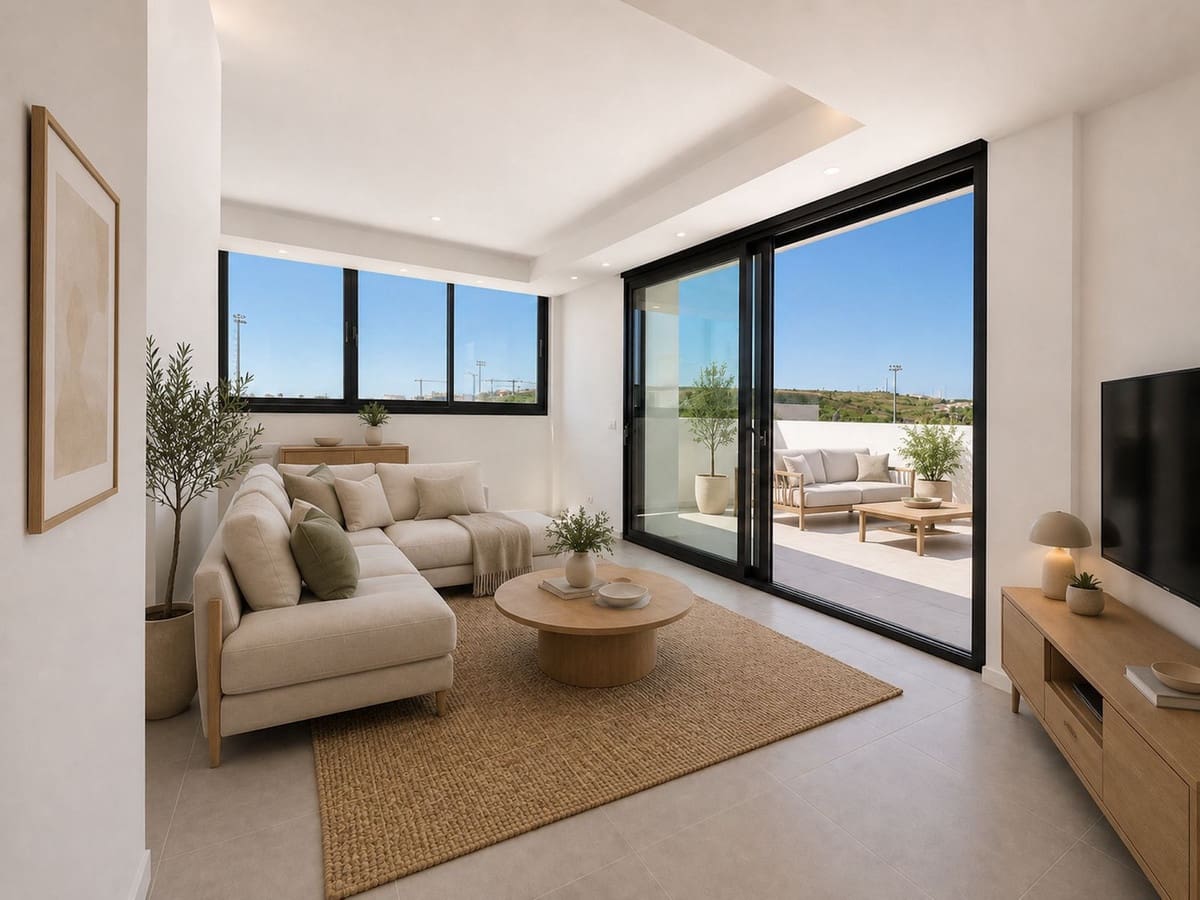 2 soveværelse Penthouse til salg i Estepona med swimmingpool garage - € 575.000 (Ref: 9973001)