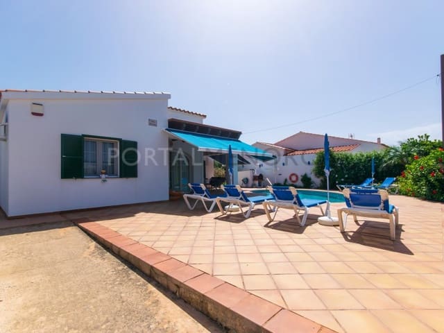 3 Zimmer Villa zu verkaufen in Cala'n Porter, Alayor / Alaior mit Pool - 595.000 € (Ref: 10035119)