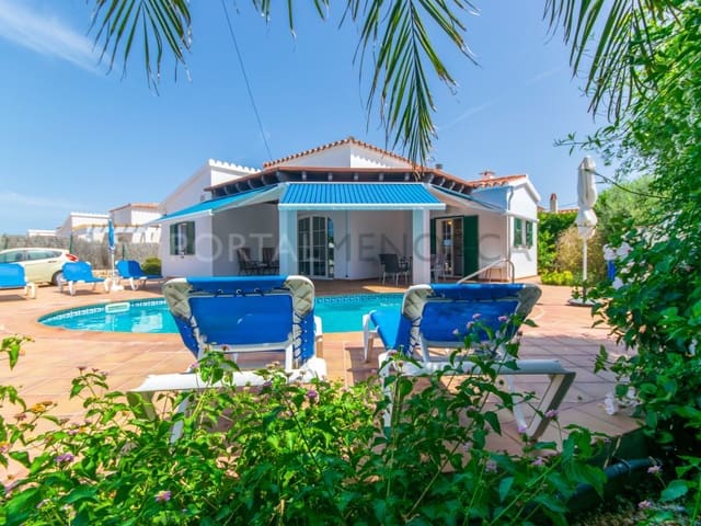 3 Zimmer Villa zu verkaufen in Cala'n Porter, Alayor / Alaior mit Pool - 595.000 € (Ref: 10035119)