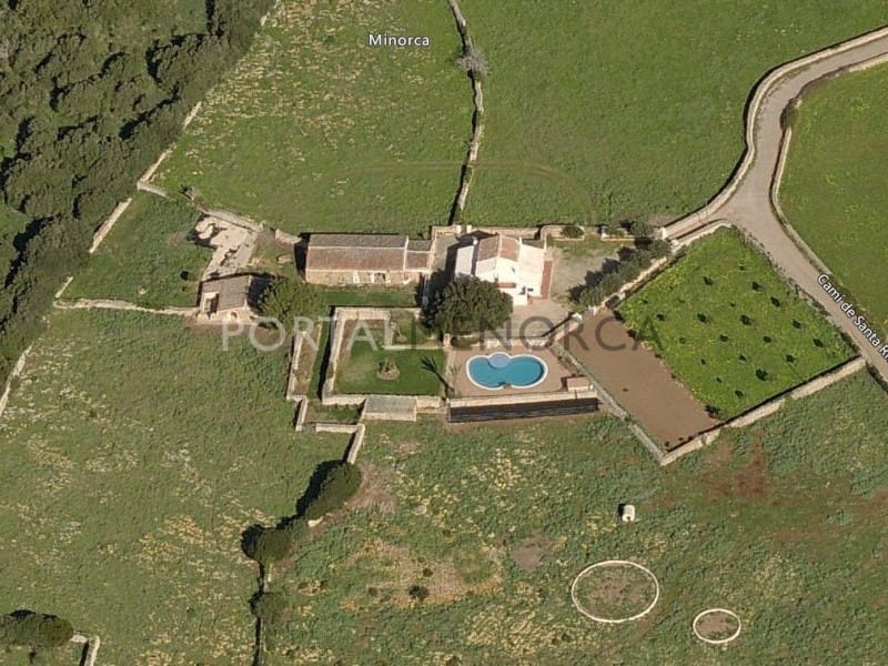 6 camera da letto Finca/Casa di Campagna in vendita in San Luis / Sant Lluis con piscina - 1.500.000 € (Rif: 9402039)