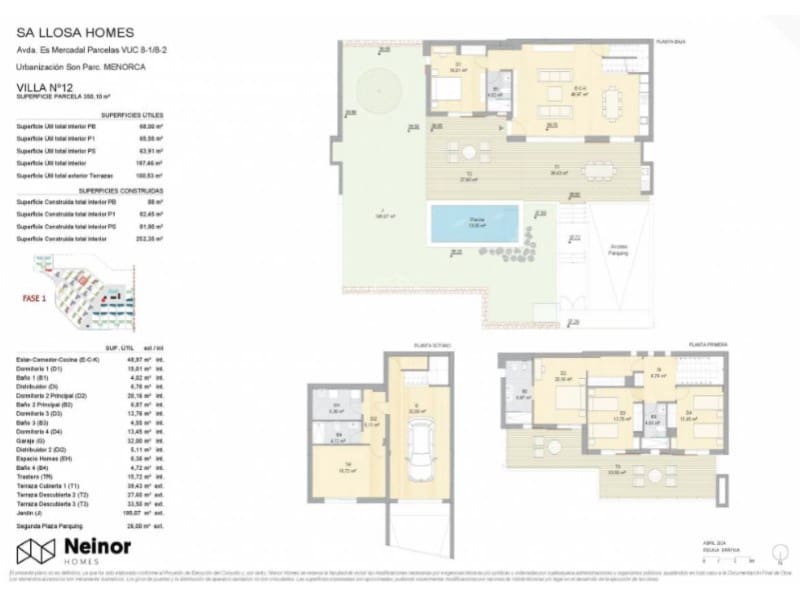 4 sovrum Villa till salu i Son Parc - 755 000 € (Ref: 9402096)
