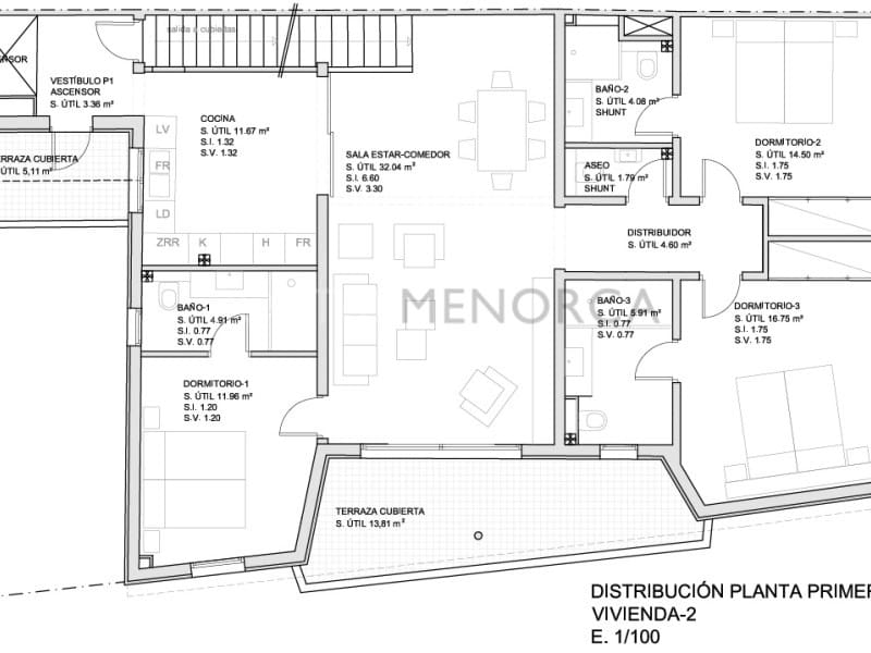 3 slaapkamer Appartement te koop in Ciutadella de Menorca - € 866.000 (Ref: 9402143)