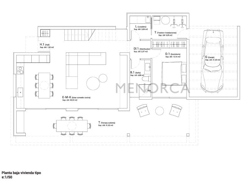 4 sovrum Villa till salu i Cala Blanca med pool - 1 150 000 € (Ref: 9402162)